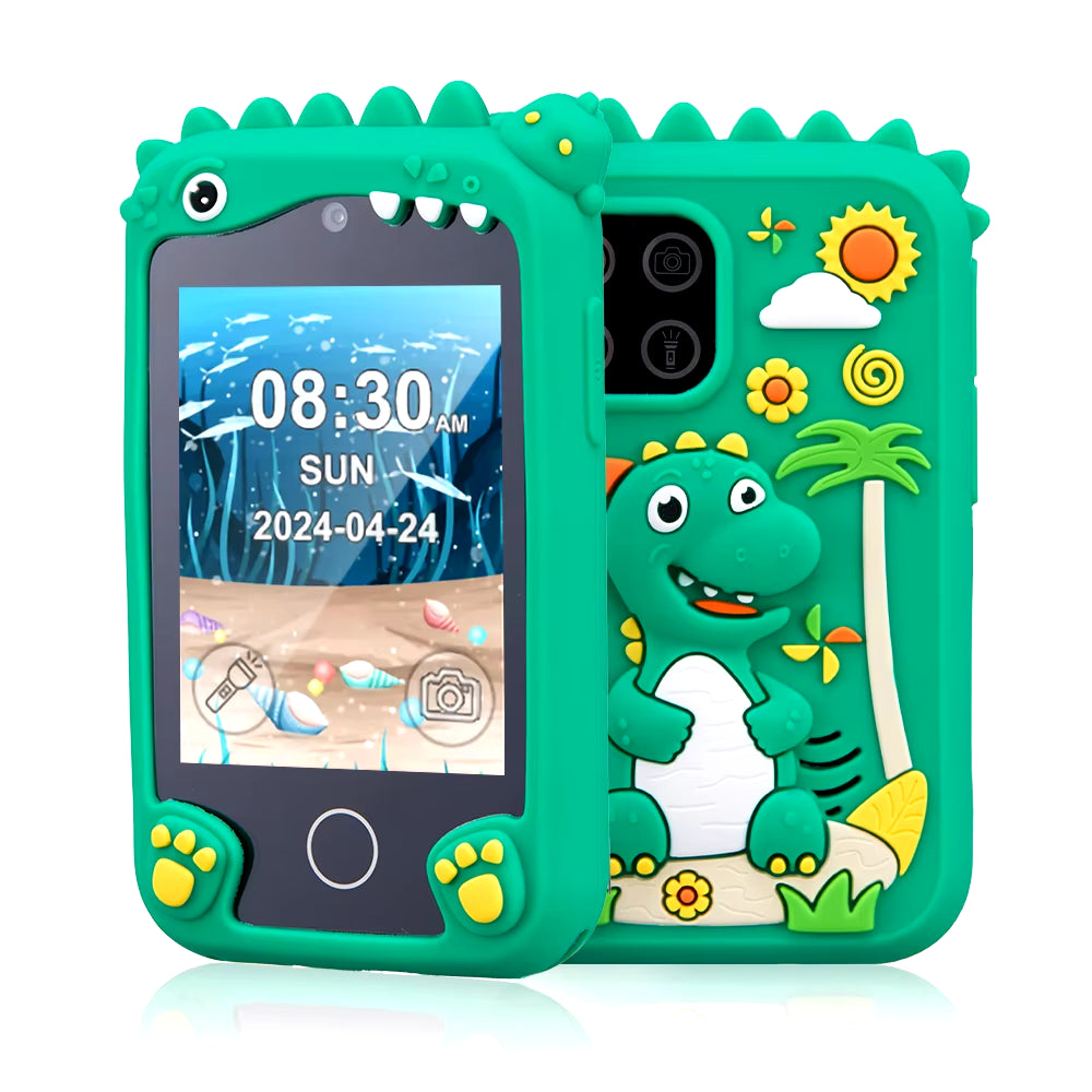 Kids Smart Educational Toys Musci Player Learning Selfie Toddler Phone for Children Age 3-12 Best Christmas Birthday Gifts