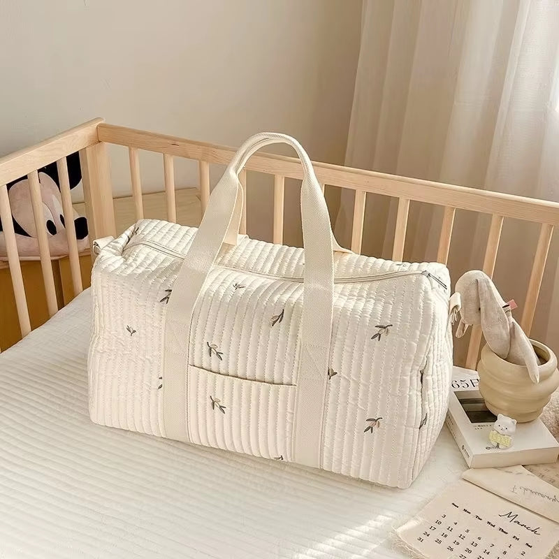 Large Mommy Bag Maternity Baby Diaper Storage Bag Large Capacity Baby Items Organizer Women Travel Bag Multi-Functional Handbag