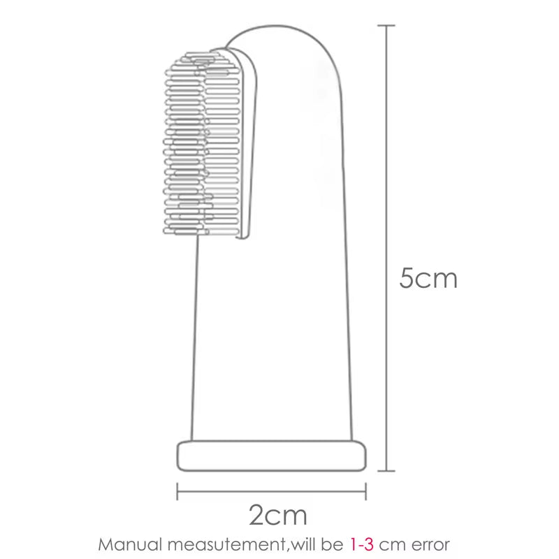 Children'S Teeth Oral Care Cleaning Brush Baby Health Finger Toothbrush New Born Baby Items Travel Portable Accessories