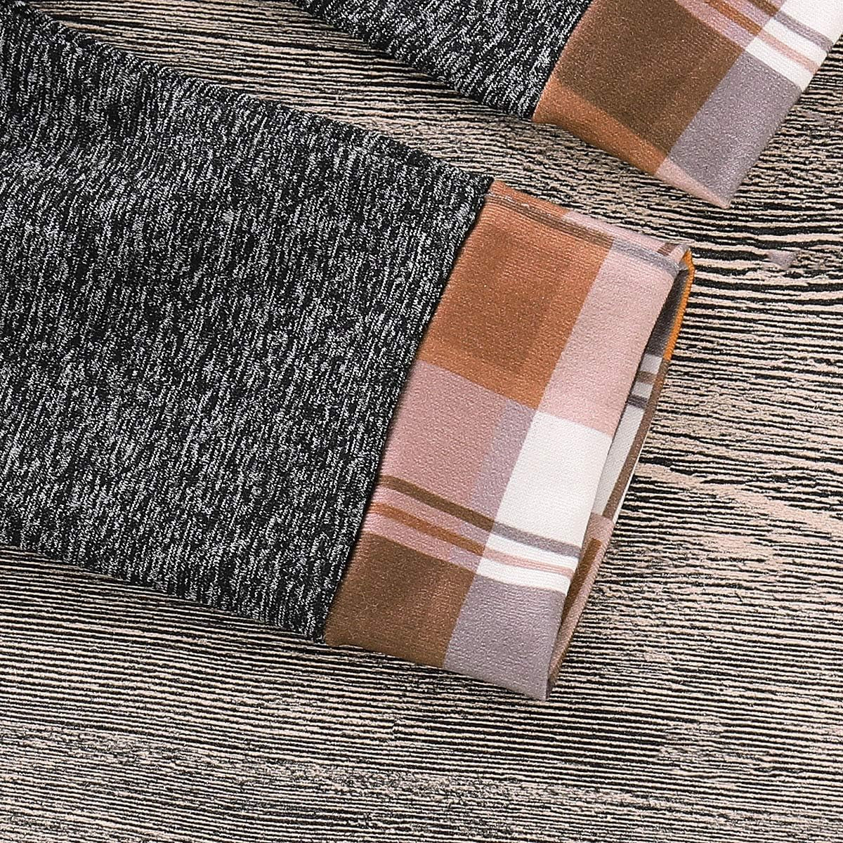 Toddler Baby Boys Clothes Infant Christmas Plaid Long Sleeve Hoodie Sweatshirt Pants Set Fall Winter Xmas Outfits