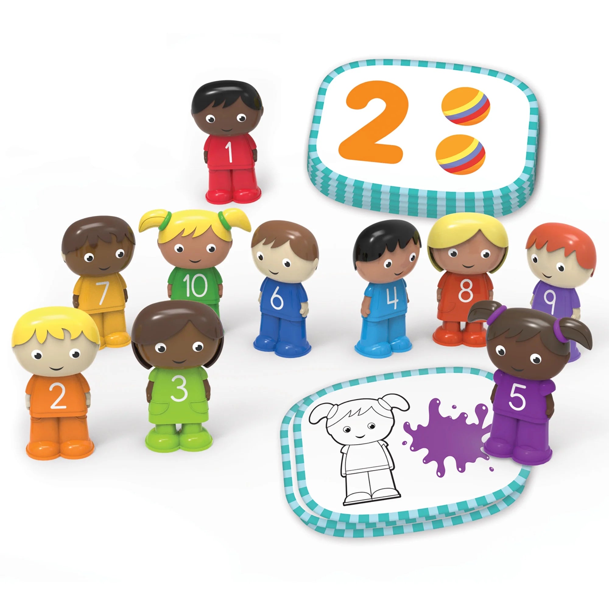 Skill Builders! Toddler 1-10 Counting Kids - Preschool Math Games Boys and Girls Ages 2+