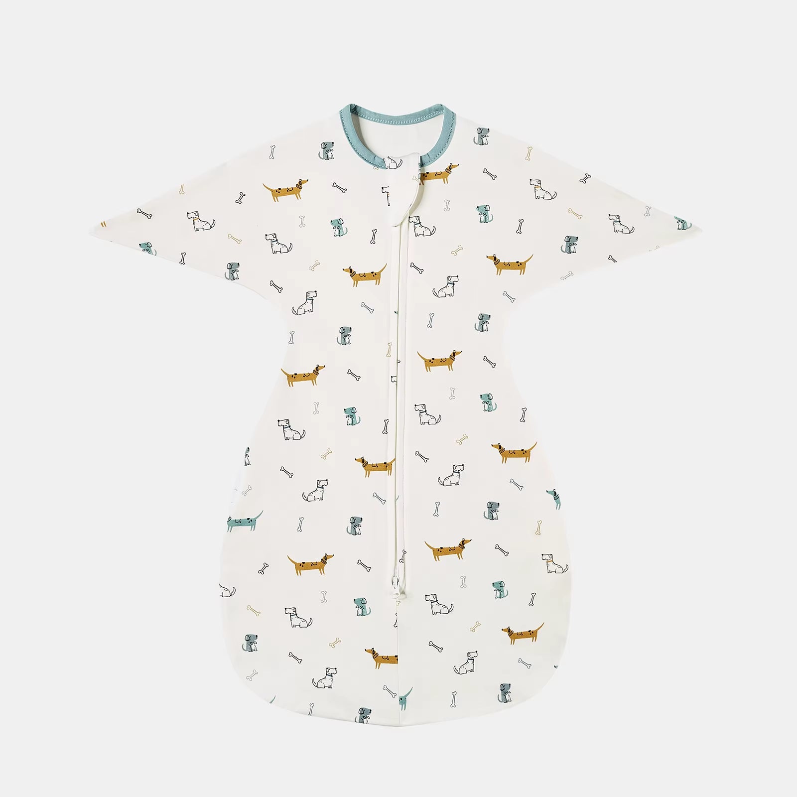 Newborn Raised Hand Anti-Shock Cotton Cartoon Swaddle Blanket New Born Baby Items Baby Swaddles