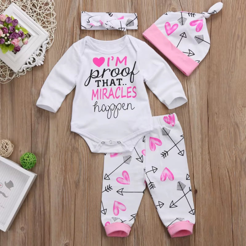 Newborn Baby Girls Clothes Sets Toddler Autumn Winter 2024 Children'S Clothing Baby Items Accessories New Born 0 to 18 Month