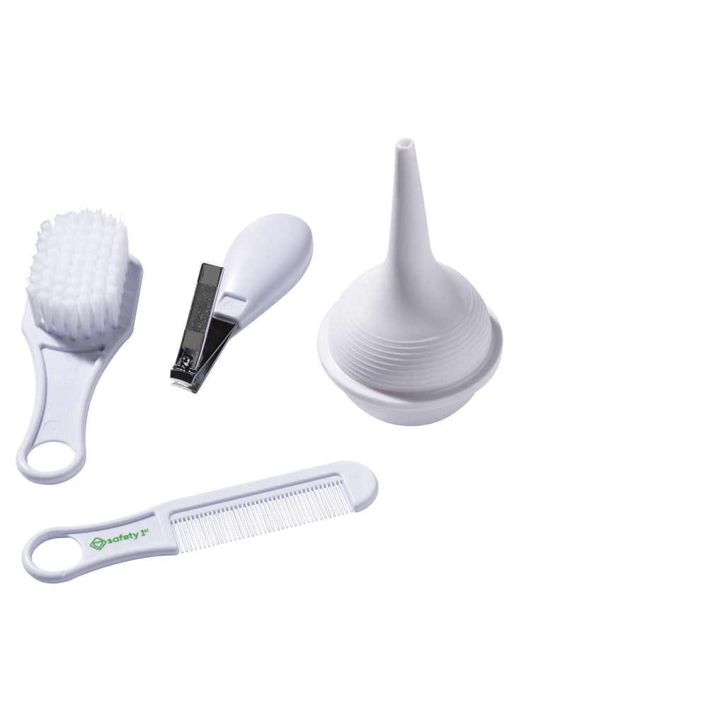 (3 Pack)  Baby Care Basics 4 Piece Infant Essentials Set, White