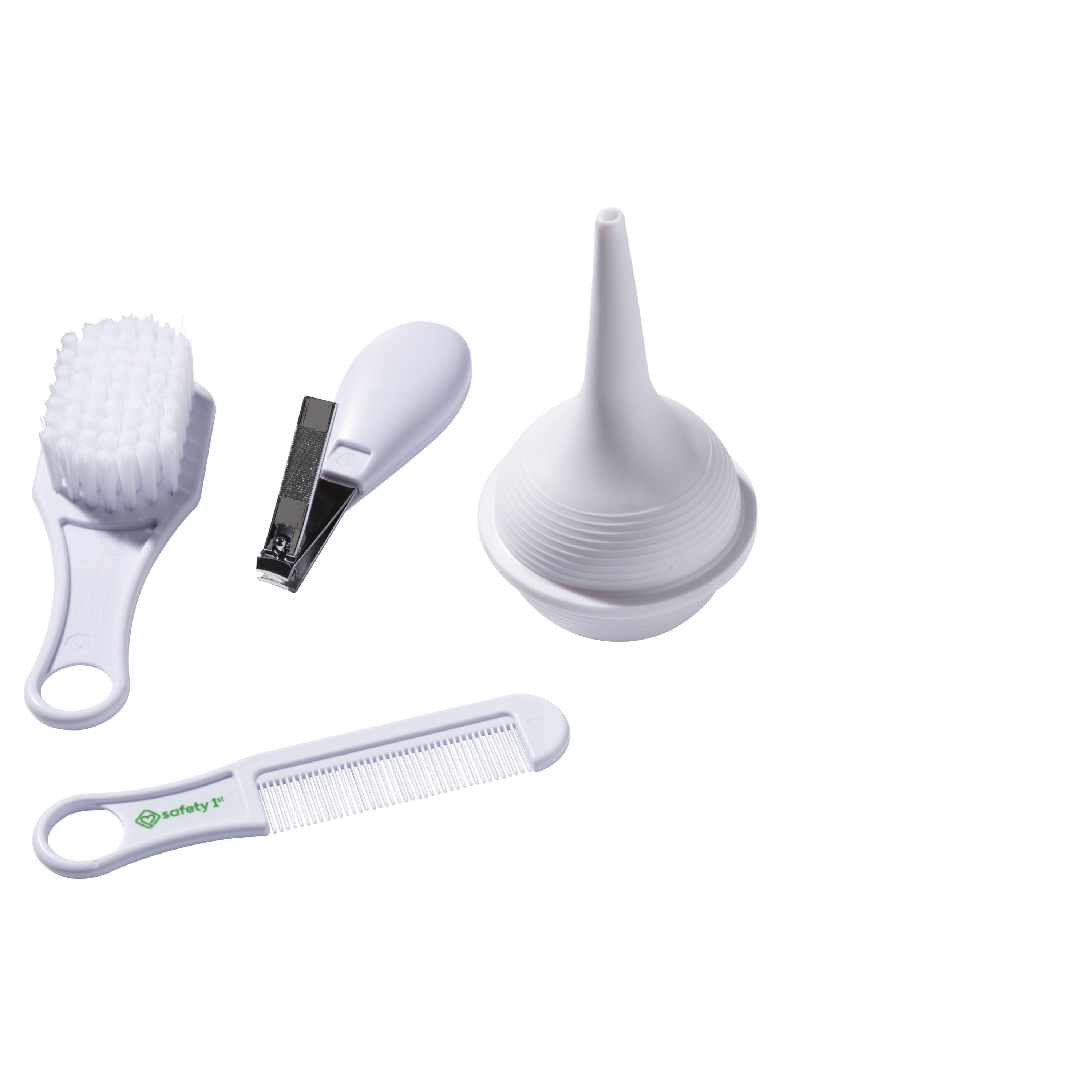 (3 Pack)  Baby Care Basics 4 Piece Infant Essentials Set, White