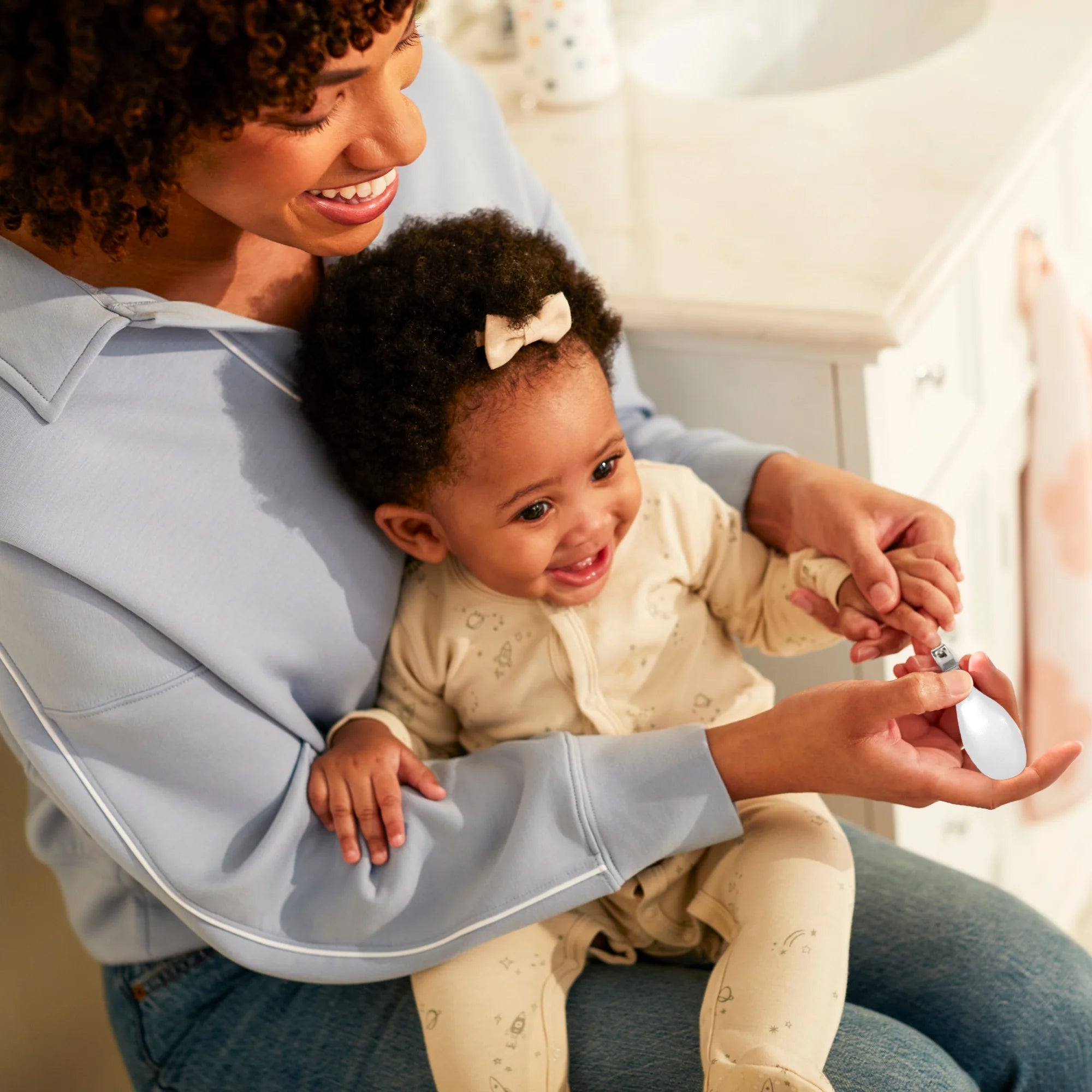 (3 Pack)  Baby Care Basics 4 Piece Infant Essentials Set, White