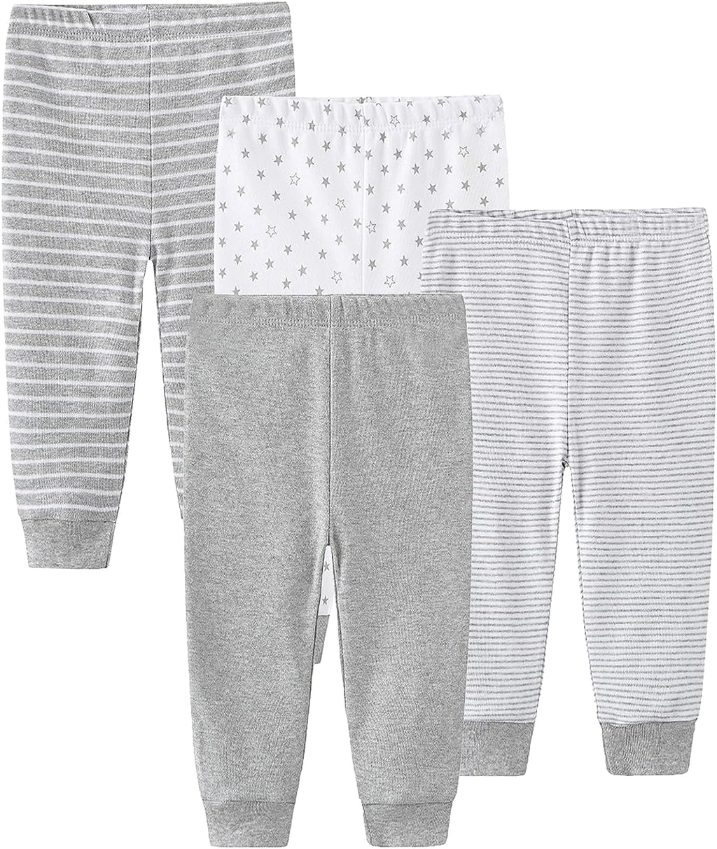 Newborn Baby Clothes Set - Short Sleeve Baby Boy Pants & Girl Bodysuits - Layette Sets