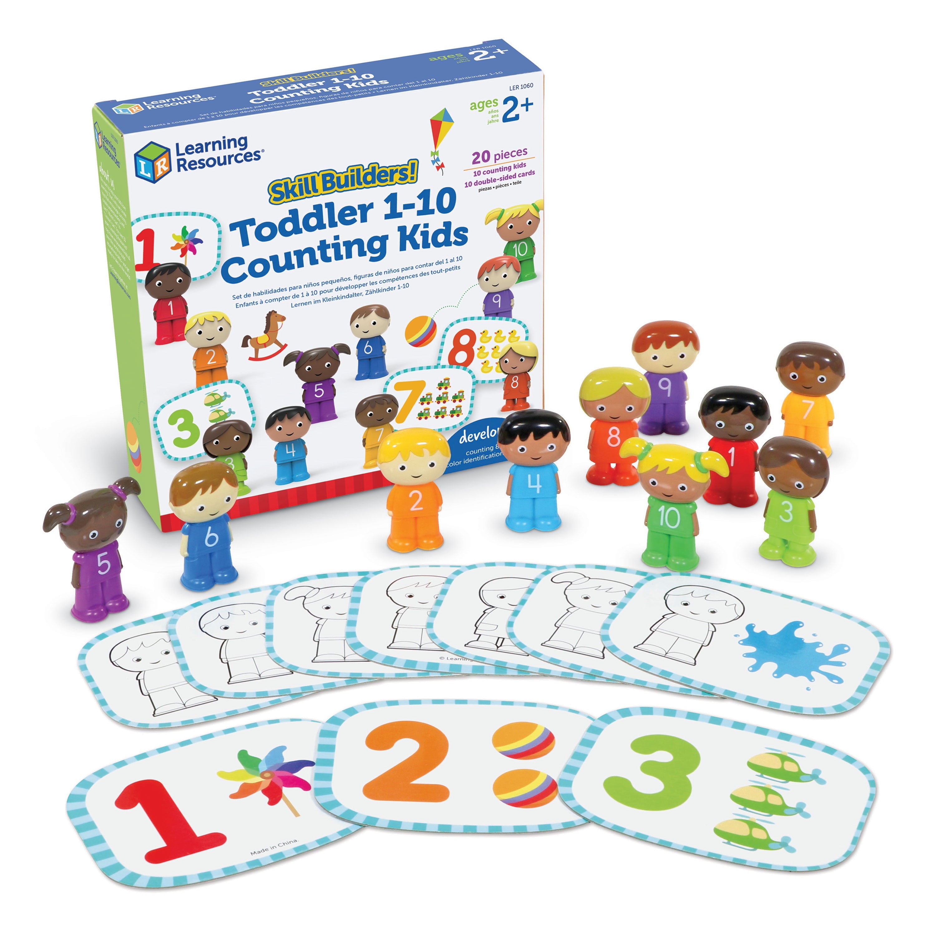 Skill Builders! Toddler 1-10 Counting Kids - Preschool Math Games Boys and Girls Ages 2+