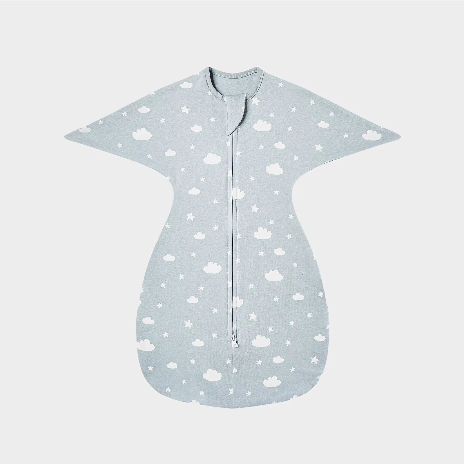 Newborn Raised Hand Anti-Shock Cotton Cartoon Swaddle Blanket New Born Baby Items Baby Swaddles