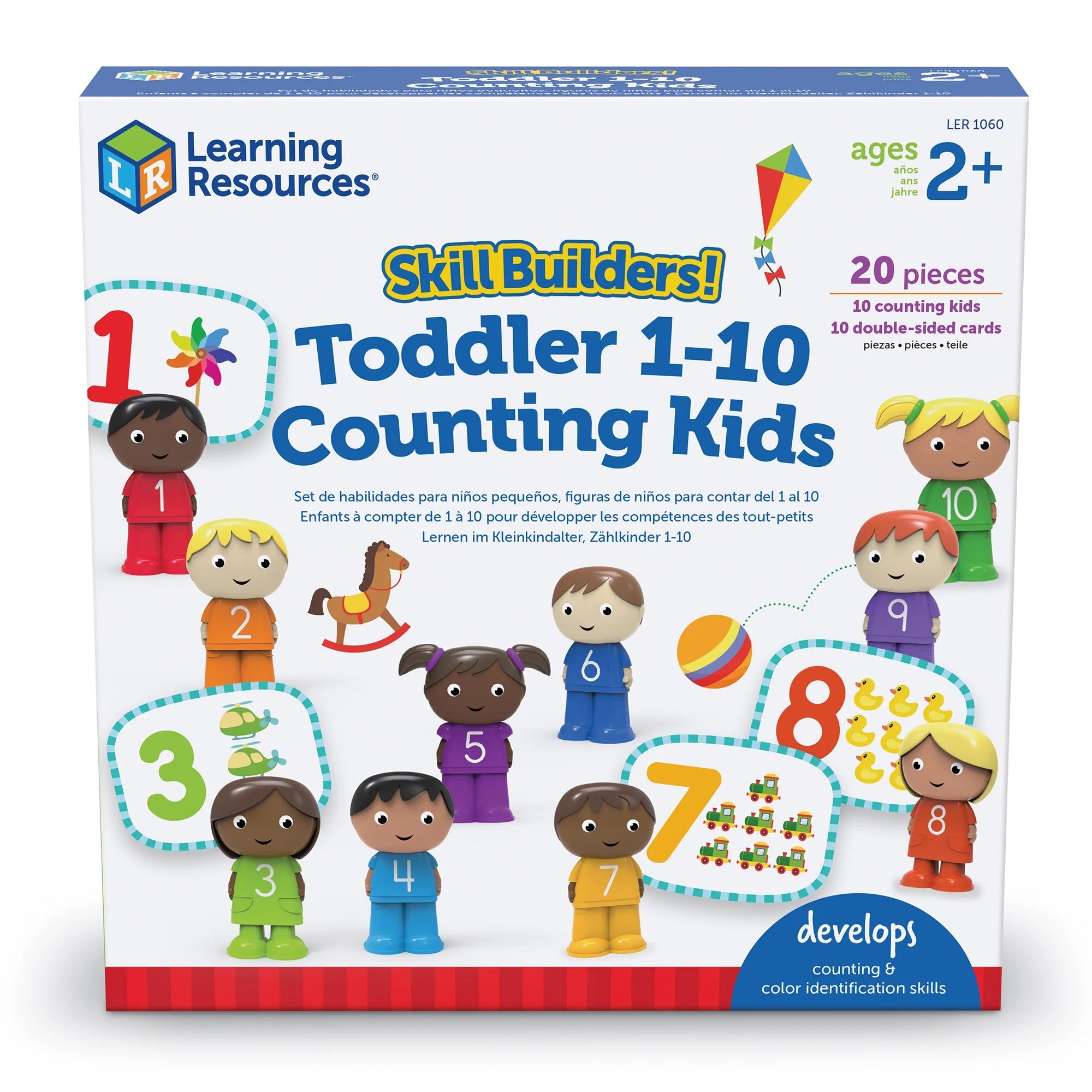 Skill Builders! Toddler 1-10 Counting Kids - Preschool Math Games Boys and Girls Ages 2+