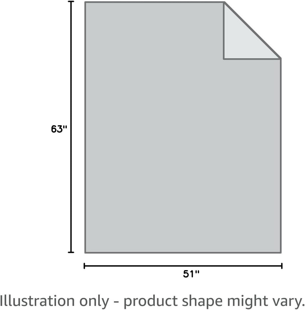 Ultra Soft Plush Blanket – Luxurious Furry Throw for Bed, Sofa, or Couch – Cozy & Warm Fuzzy Fur Design – Perfect for Relaxing – Navy Blue (51X63 Inches)