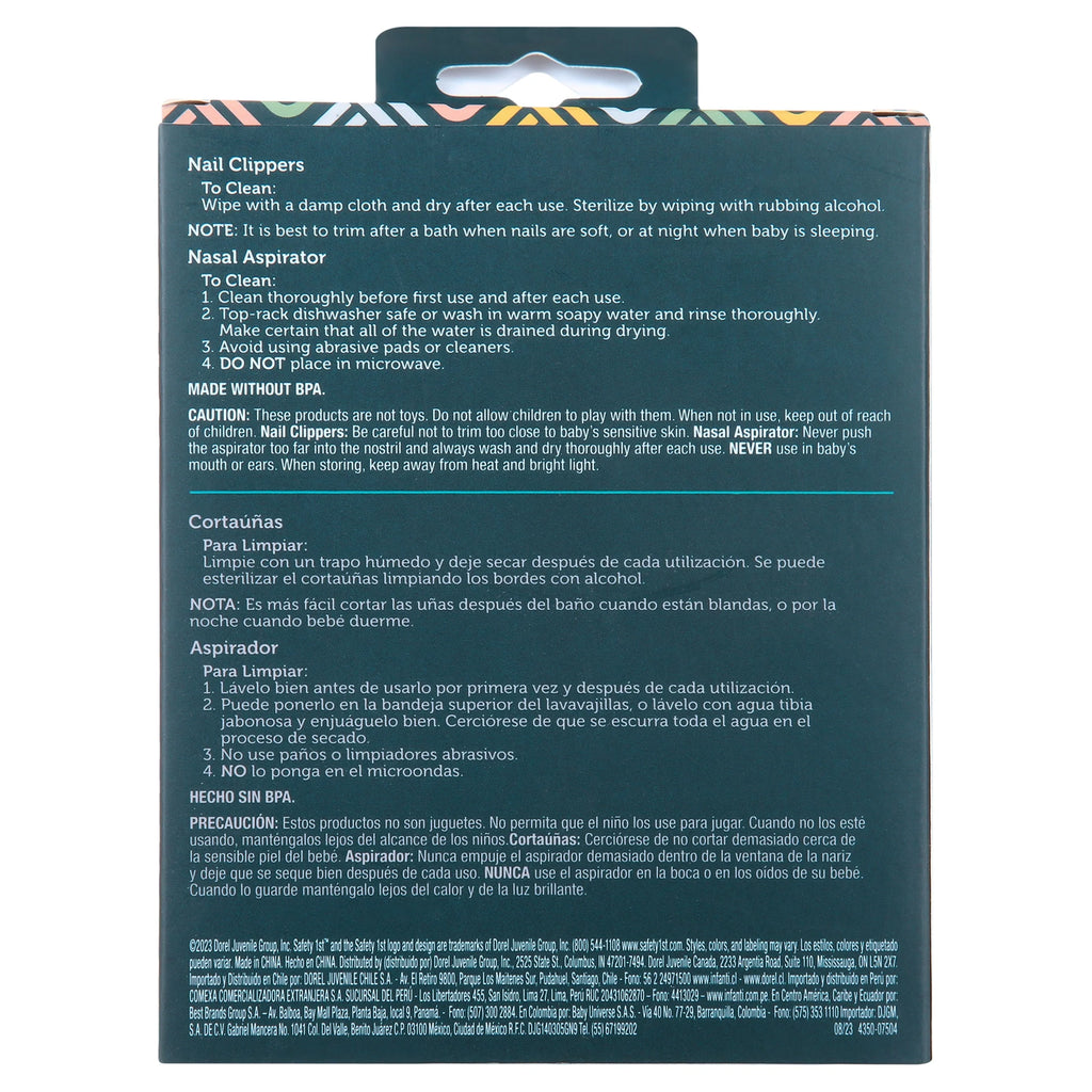 (3 Pack)  Baby Care Basics 4 Piece Infant Essentials Set, White