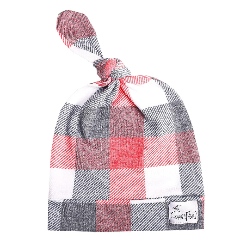 Baby Beanie Hat Top Knot Stretchy Soft Jack