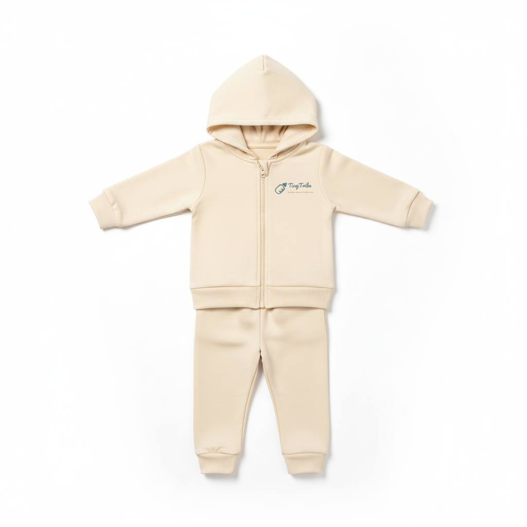 Cream Baby Tracksuit